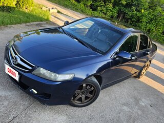 2007 Honda Accord VII Рестайлинг, синий, 660000 рублей, вид 2