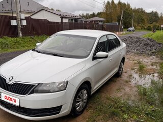 2018 Skoda Rapid I Рестайлинг, белый, 660000 рублей, вид 2