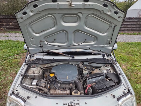 2008 Renault Logan I, серый, 280000 рублей - вид 18