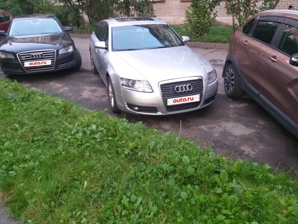 2006 Audi A6 III (C6), серебристый, 750000 рублей - вид 1