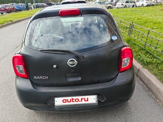 2016 Nissan March IV (K13) Рестайлинг, чёрный, 590000 рублей, вид 2