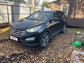 2012 Hyundai Santa Fe III, чёрный, 1650000 рублей, вид 3
