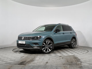 2020 Volkswagen Tiguan II, синий, 2024000 рублей, вид 1