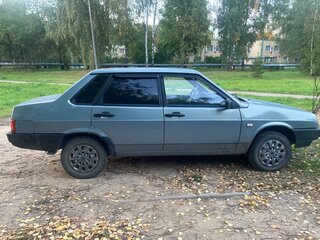 2002 Lada (ВАЗ) 21099, серебристый, 160000 рублей, вид 5