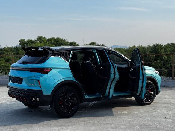 2023 Geely Coolray (Binyue Cool) I Рестайлинг, голубой, 1800000 рублей - вид 23