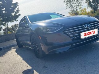 2020 Hyundai Sonata VIII (DN8), синий, 3000000 рублей, вид 3