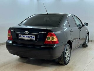 2004 Toyota Corolla IX (E120, E130) Рестайлинг, чёрный, 570000 рублей, вид 4