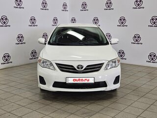 2012 Toyota Corolla X (E140, E150) Рестайлинг, белый, 735000 рублей, вид 2