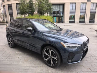 2022 Volvo XC60 II Рестайлинг, синий, 3600000 рублей, вид 3