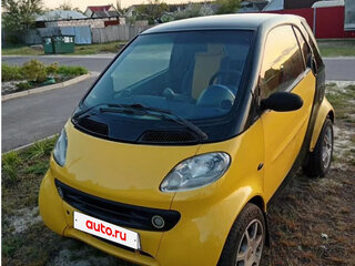 2000 Smart Fortwo City-Coupe I, чёрный, 450000 рублей, вид 1