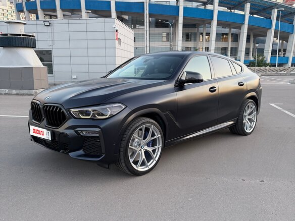 2019 BMW X6 M50d III (G06), чёрный, 9000000 рублей - вид 1