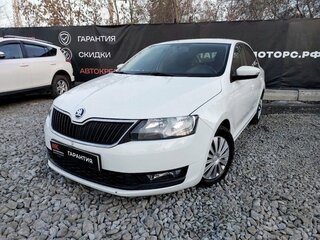 2018 Skoda Rapid I Рестайлинг, белый, 1079000 рублей, вид 1