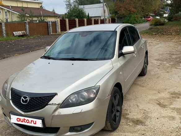 2005 Mazda 3 I (BK), серый, 330000 рублей - вид 2