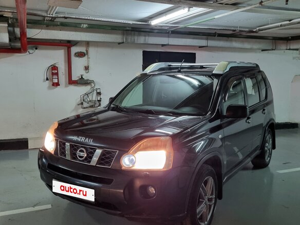 2010 Nissan X-Trail II, чёрный, 950000 рублей - вид 1