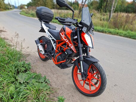 2018 KTM 390 Duke, оранжевый, 380000 рублей, вид 5