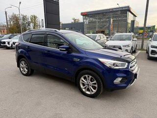 2018 Ford Kuga II Рестайлинг, синий, 1449000 рублей, вид 4