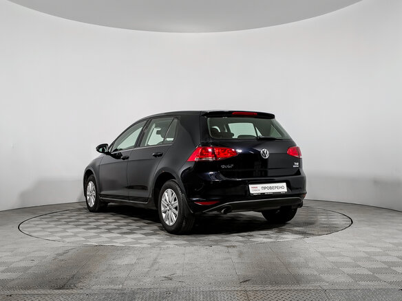 2014 Volkswagen Golf VII, чёрный, 835000 рублей - вид 6