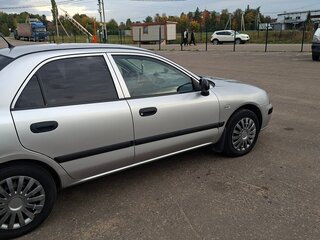 2002 Mitsubishi Carisma I Рестайлинг, серый, 195000 рублей, вид 4