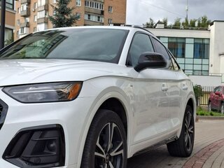 2022 Audi Q5 Sportback 45 TFSI I (FY), белый, 4750000 рублей, вид 4
