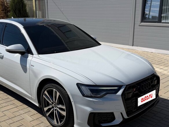 2022 Audi A6 45 TFSI V (C8) Рестайлинг, белый, 5100000 рублей - вид 5