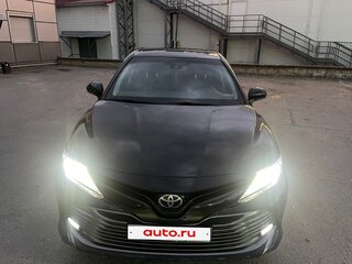 2019 Toyota Camry VIII (XV70), чёрный, 2580000 рублей, вид 2