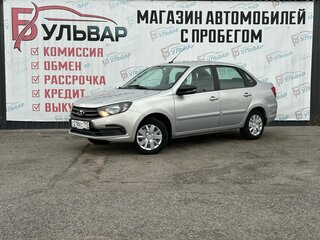 2021 Lada (ВАЗ) Granta I Рестайлинг, серый, 695000 рублей, вид 3