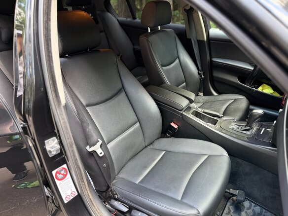 2009 BMW 3 серии 320i V (E90/E91/E92/E93) Рестайлинг, чёрный - вид 12