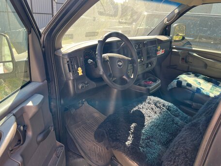 2008 Chevrolet Express, синий, 1400000 рублей, вид 5