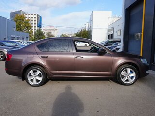 2015 Skoda Octavia III (A7), коричневый, 1206700 рублей, вид 4
