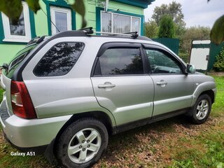2008 Kia Sportage II Рестайлинг, серебристый, 730000 рублей, вид 5