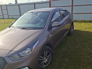 2019 Hyundai Solaris II, коричневый, 1450000 рублей, вид 4