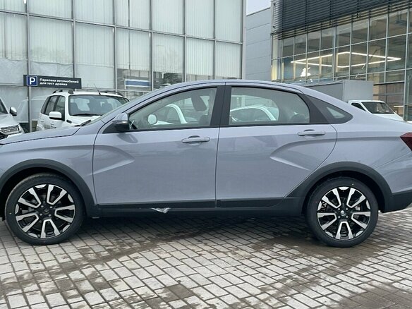 2026 Lada (ВАЗ) Vesta Cross I Рестайлинг (NG), серый, 1933000 рублей - вид 3