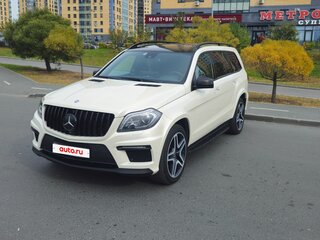 2013 Mercedes-Benz GL-Класс 350 II (X166), белый, 3550000 рублей, вид 1