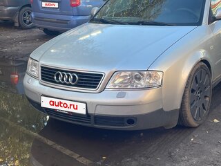 2001 Audi A6 II (C5), серебристый, 495000 рублей, вид 3