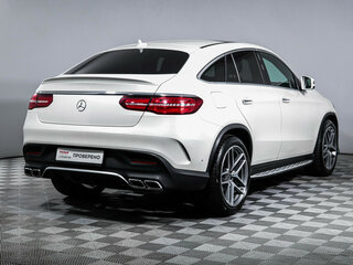 2017 Mercedes-Benz GLE Coupe 350 d I (C292), белый, 3895000 рублей, вид 5