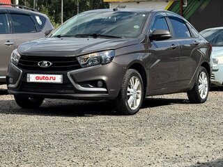 2017 Lada (ВАЗ) Vesta I, коричневый, 800000 рублей, вид 1