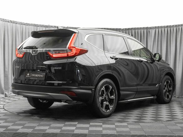 2017 Honda CR-V V, чёрный - вид 4
