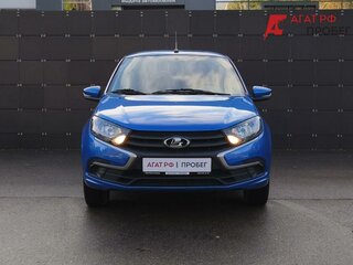 2022 Lada (ВАЗ) Granta I Рестайлинг, синий, 745000 рублей, вид 2