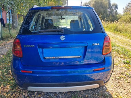 2012 Suzuki SX4 I (Classic) Рестайлинг, синий, 879000 рублей, вид 4