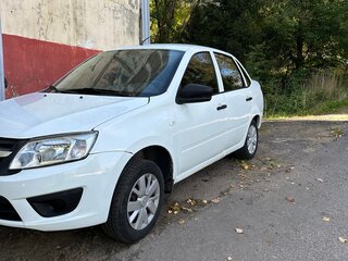 2015 Lada (ВАЗ) Granta I, белый, 349000 рублей, вид 1