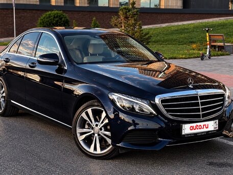 2016 Mercedes-Benz C-Класс 200 9G-TRONIC IV (W205), синий, 2500000 рублей, вид 3