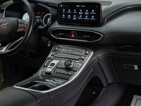 2022 Hyundai Santa Fe IV Рестайлинг, белый, 3190000 рублей - вид 13