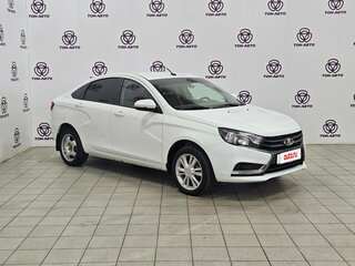 2017 Lada (ВАЗ) Vesta I, белый, 758000 рублей, вид 3