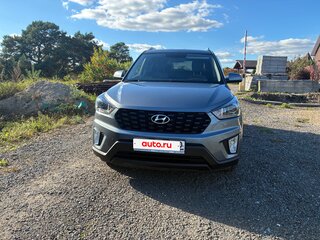 2020 Hyundai Creta I Рестайлинг, серебристый, 2100000 рублей, вид 2