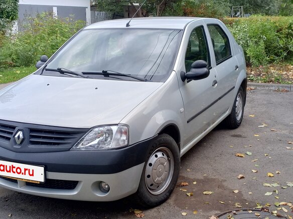 2007 Renault Logan I, серый