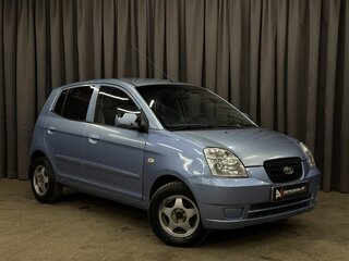 2006 Kia Picanto I, голубой, 229777 рублей, вид 4