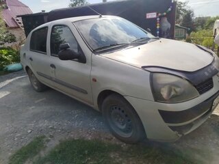 2002 Renault Symbol I Рестайлинг, серебристый, 200000 рублей, вид 3