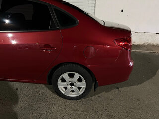 2009 Hyundai Elantra IV (HD), красный, 550000 рублей, вид 4