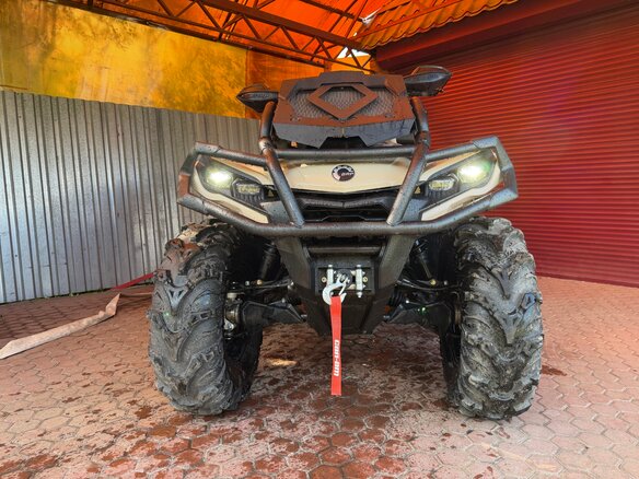 2023 BRP Can-Am Outlander X MR 650, бежевый, 1700000 рублей - вид 4