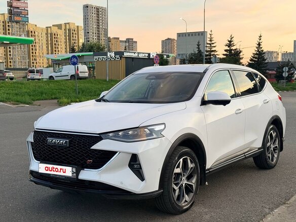 2022 Haval F7 I Рестайлинг, белый, 1410000 рублей